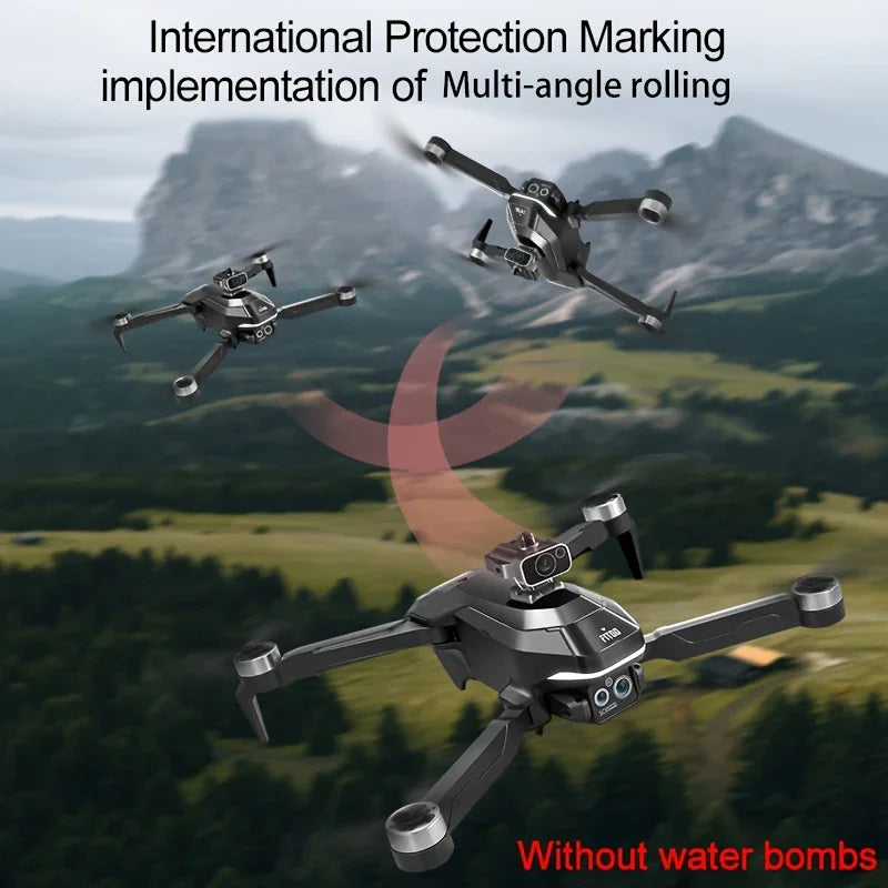 Drone Acuático Plegable con Cámara Dual HD y Vuelo Inteligente
