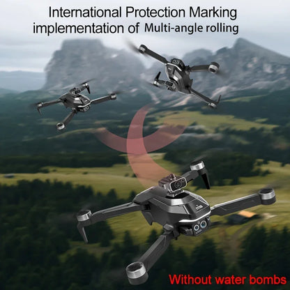 Drone Acuático Plegable con Cámara Dual HD y Vuelo Inteligente