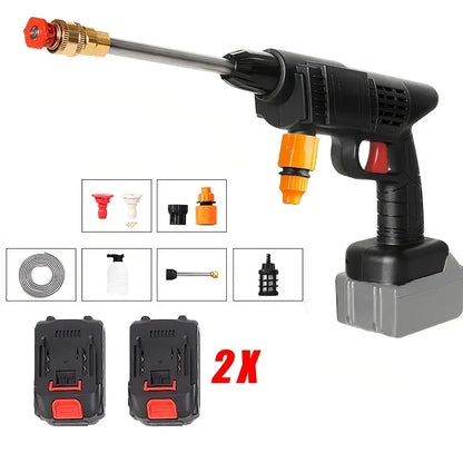 Limpieza sin Límites: Hidrolavadora Portátil con Doble Batería 48V