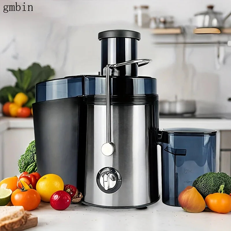 Extractor de Jugos Eléctrico con Filtro de Pulpa – Práctico y Potente