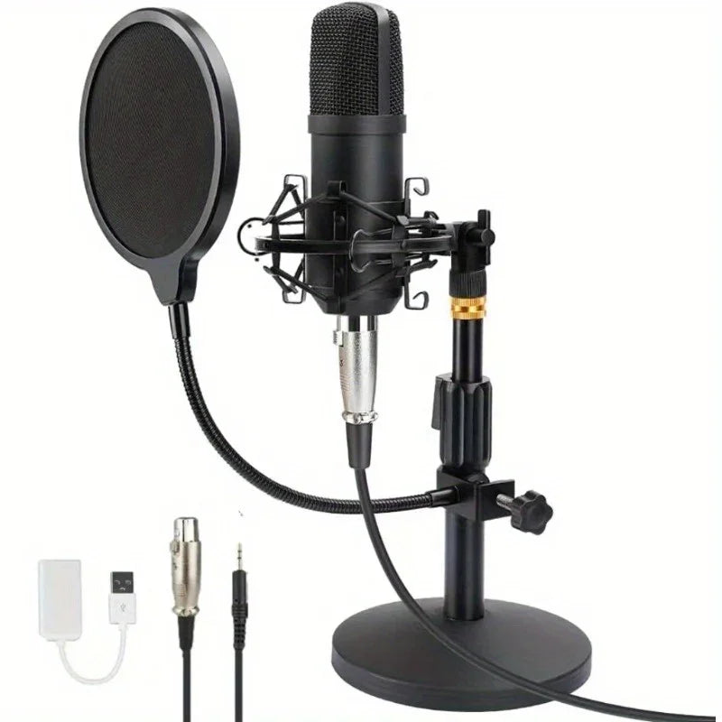 Kit de Micrófono Profesional para Estudio y Podcast