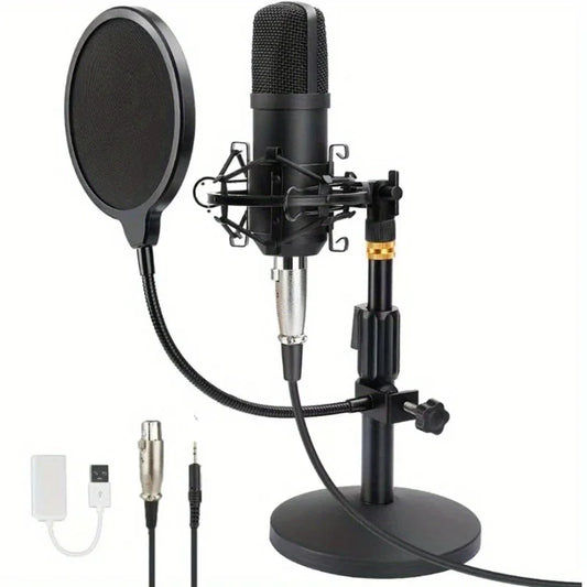 Kit de Micrófono Profesional para Estudio y Podcast