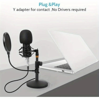Kit de Micrófono Profesional para Estudio y Podcast