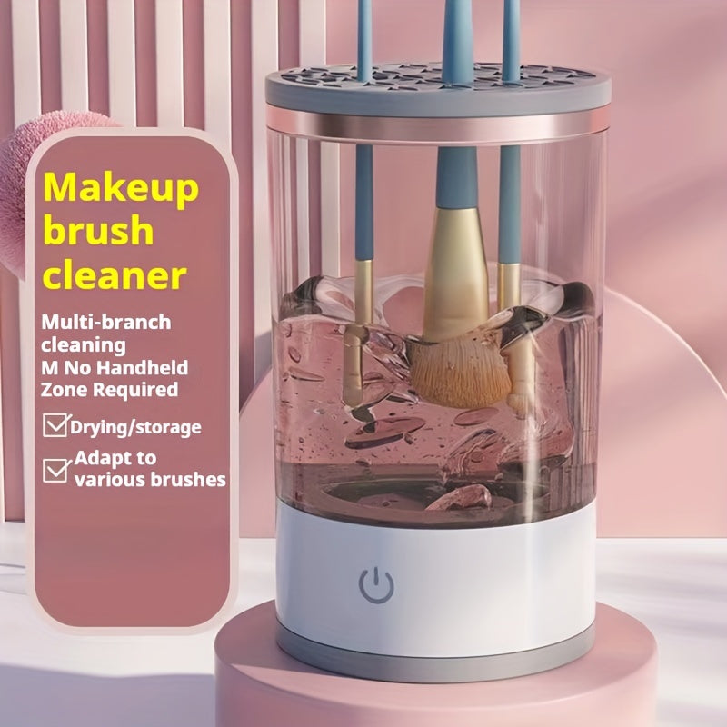 Limpia y seca brochas de maquillaje en segundos | USB
