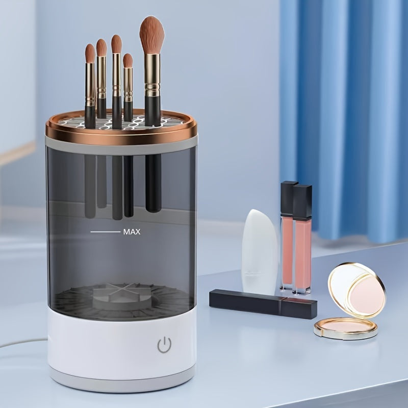 Limpia y seca brochas de maquillaje en segundos | USB