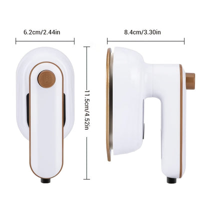 Plancha de Vapor Portátil 110V, Calienta Rápido 15s, Ideal para Viajes