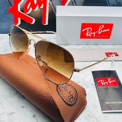 Ray-Ban Aviator Negro + Estuche Original | Estilo Clásico y Elegante