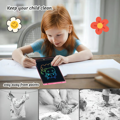 Tableta LCD 12” para Dibujo y Aprendizaje – Borrable y Reutilizable