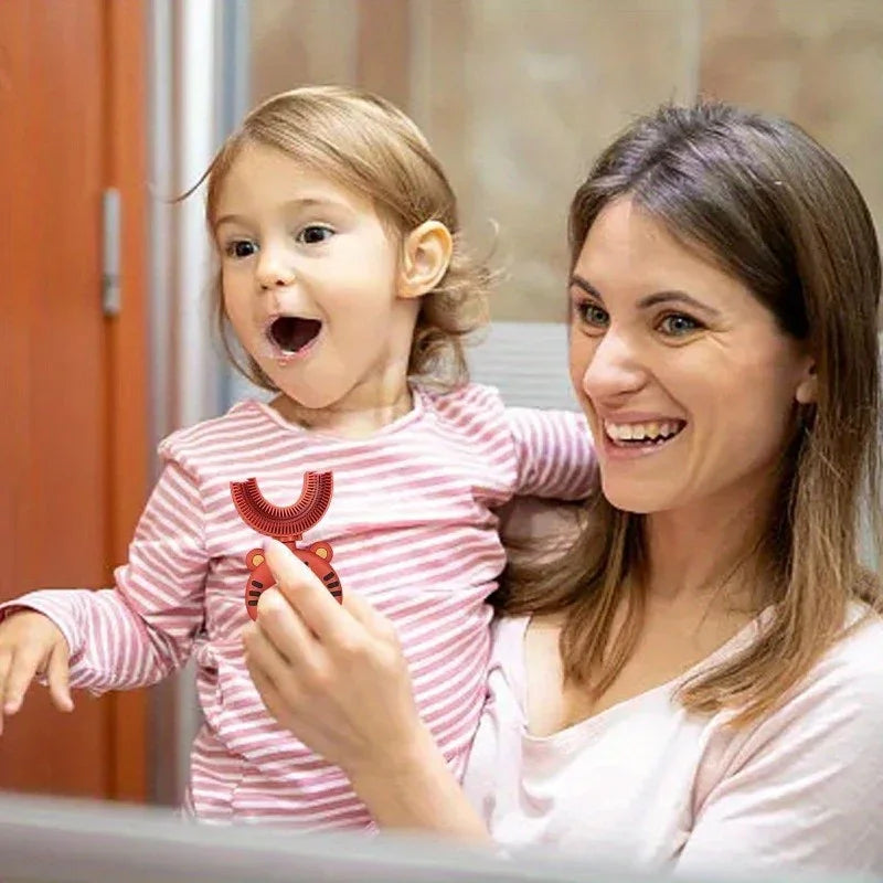 Cepillo en U Súper Divertido para Peques – Limpieza 360°