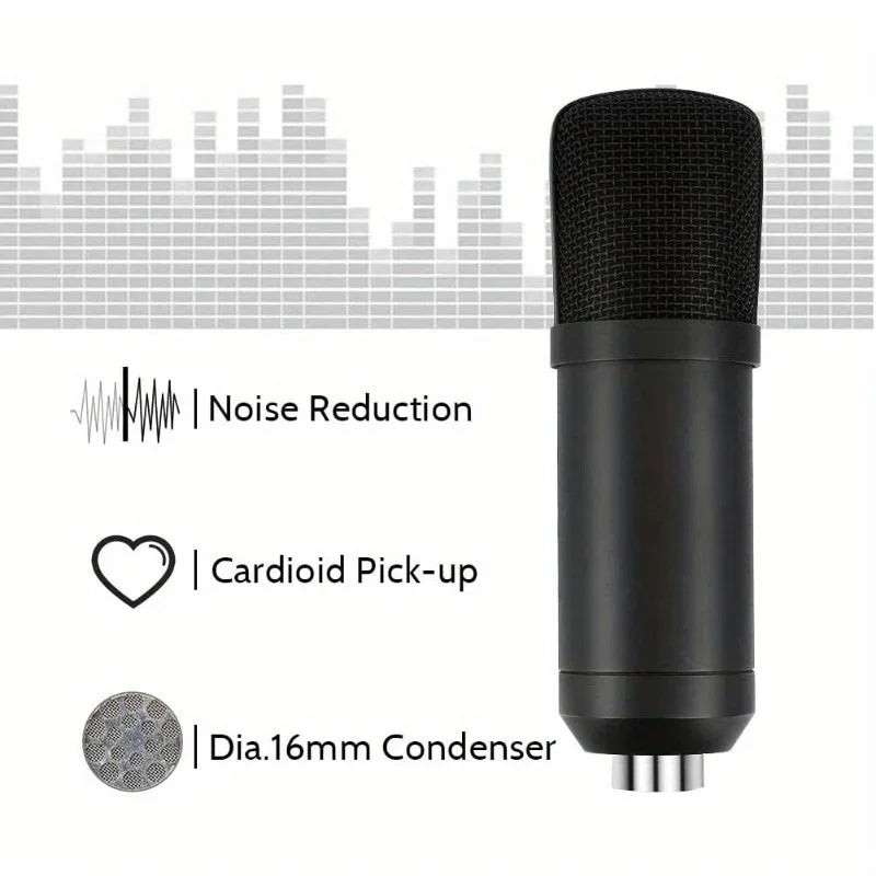 Kit de Micrófono Profesional para Estudio y Podcast