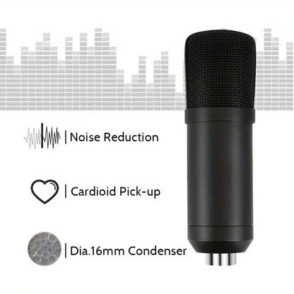 Kit de Micrófono Profesional para Estudio y Podcast