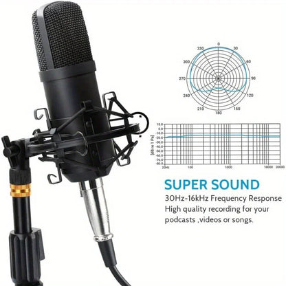Kit de Micrófono Profesional para Estudio y Podcast