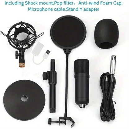 Kit de Micrófono Profesional para Estudio y Podcast